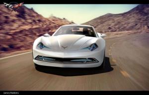 Chevrolet Corvette Renderings by James Robbins 2011 года